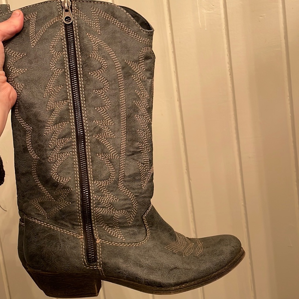 Cowgirl boots!